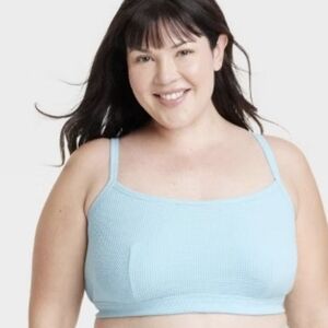 Auden Waffle Knit Bralette- NWT